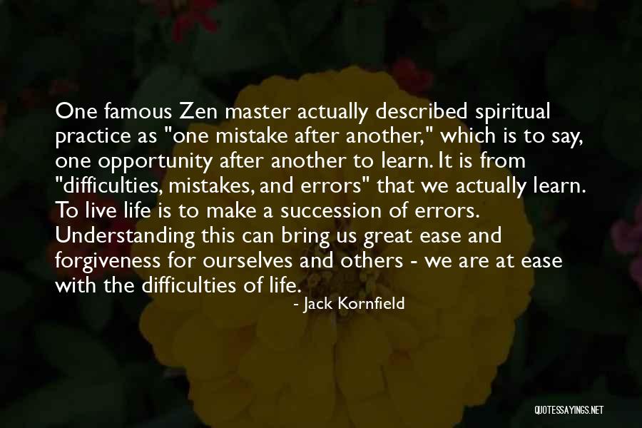Spiritual Famous Quotes By Jack Kornfield