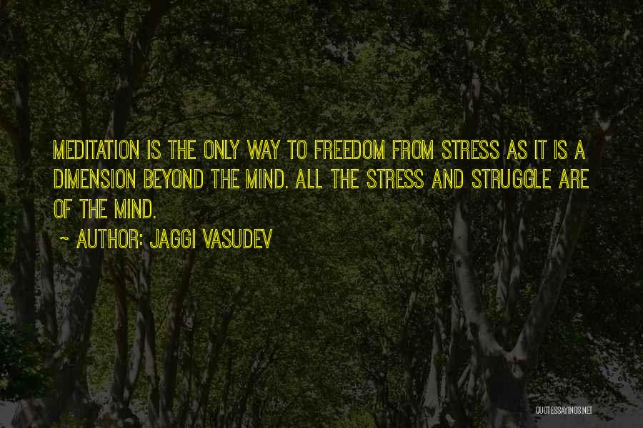 Spiritual Freedom Quotes By Jaggi Vasudev