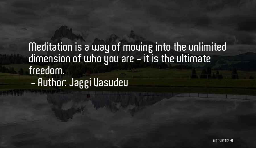 Spiritual Freedom Quotes By Jaggi Vasudev