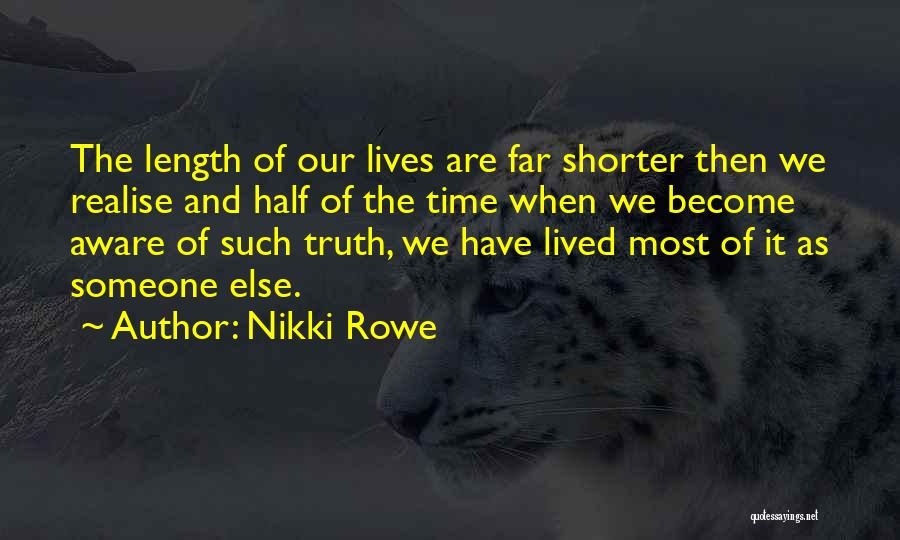 Spiritual Freedom Quotes By Nikki Rowe