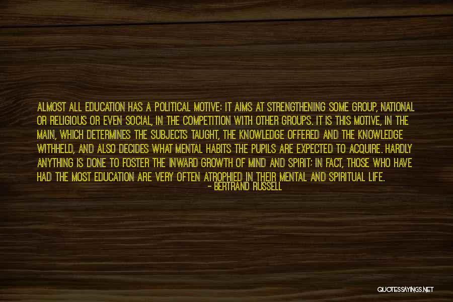 Spiritual Groups Quotes By Bertrand Russell Spiritual Groups Quotes By Bertrand Russell