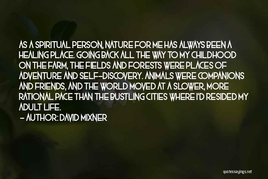 Spiritual Healing Quotes By David Mixner