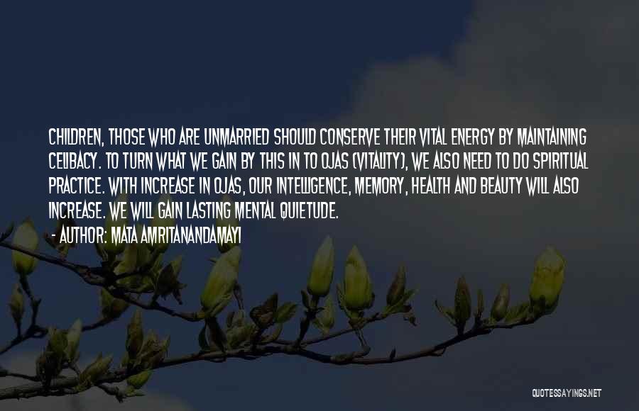 Spiritual Health Quotes By Mata Amritanandamayi