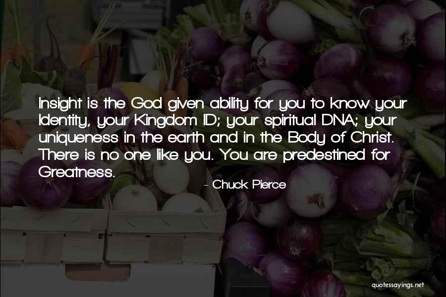 Spiritual Insight Quotes By Chuck Pierce