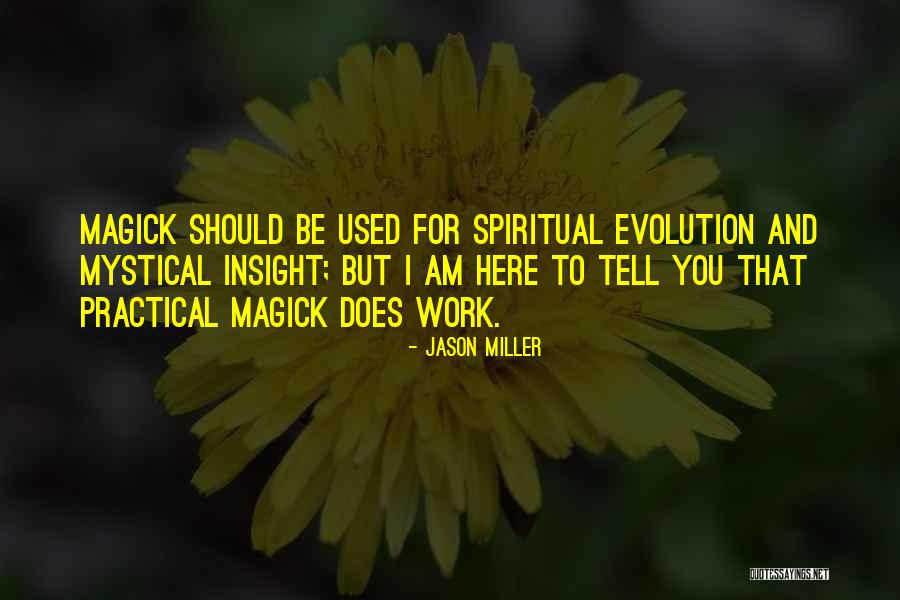 Spiritual Insight Quotes By Jason Miller