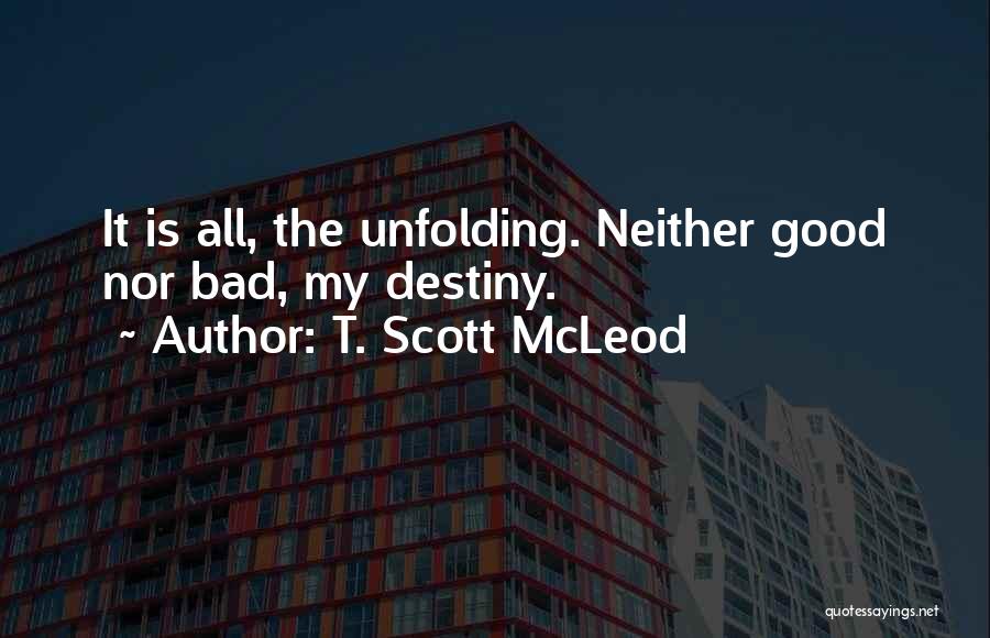 Spiritual Journey Quotes By T. Scott McLeod