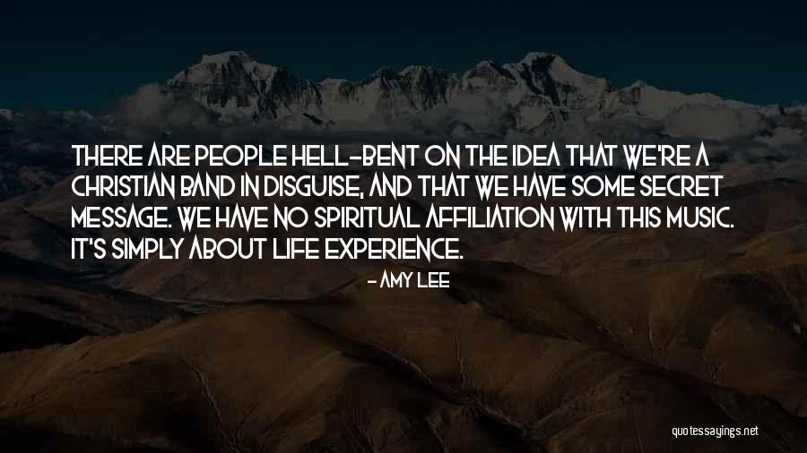 Spiritual Message Quotes By Amy Lee Spiritual Message Quotes By Amy Lee