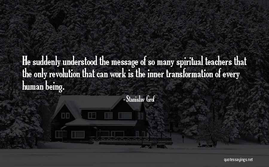 Spiritual Message Quotes By Stanislav Grof Spiritual Message Quotes By Stanislav Grof