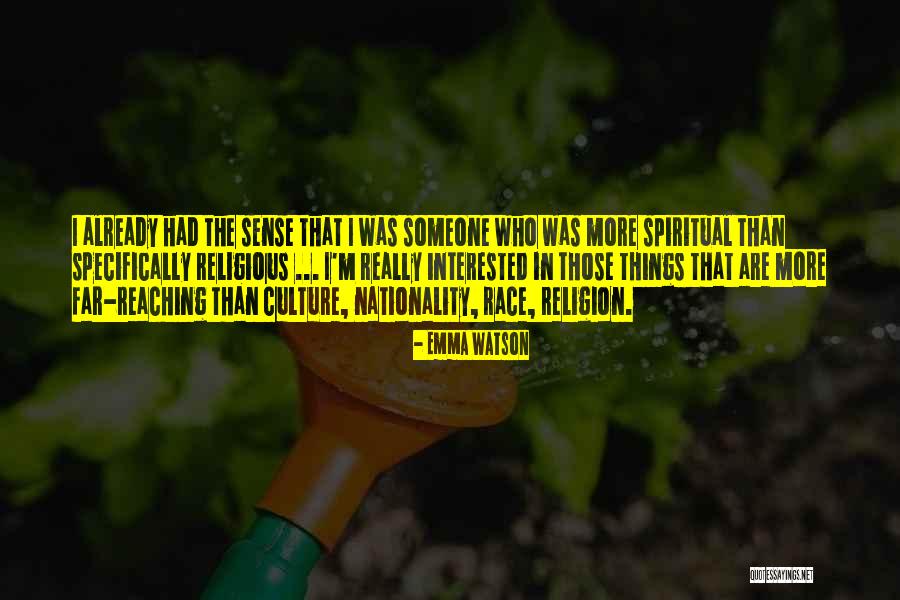 Spiritual Non Religious Quotes By Emma Watson Spiritual Non Religious Quotes By Emma Watson