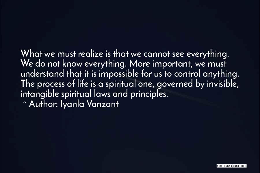 Spiritual Principles Quotes By Iyanla Vanzant