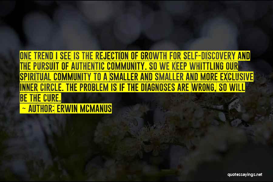 Spiritual Pursuit Quotes By Erwin McManus