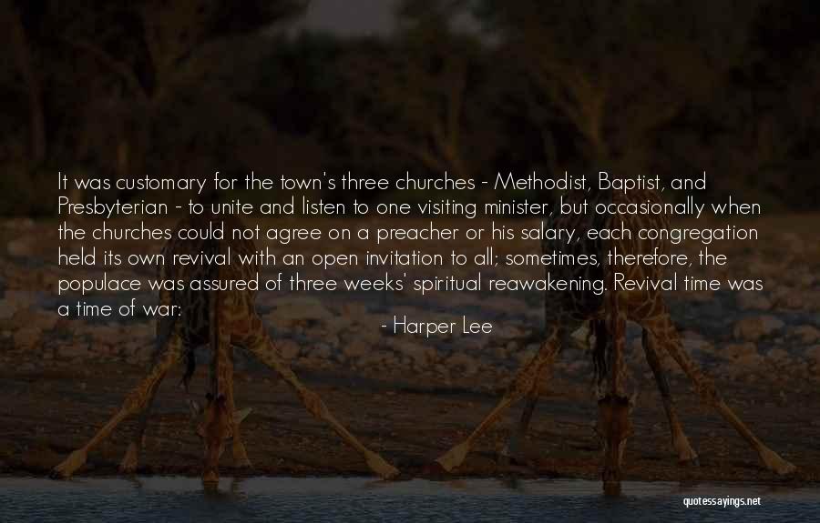 Spiritual Revival Quotes By Harper Lee Spiritual Revival Quotes By Harper Lee