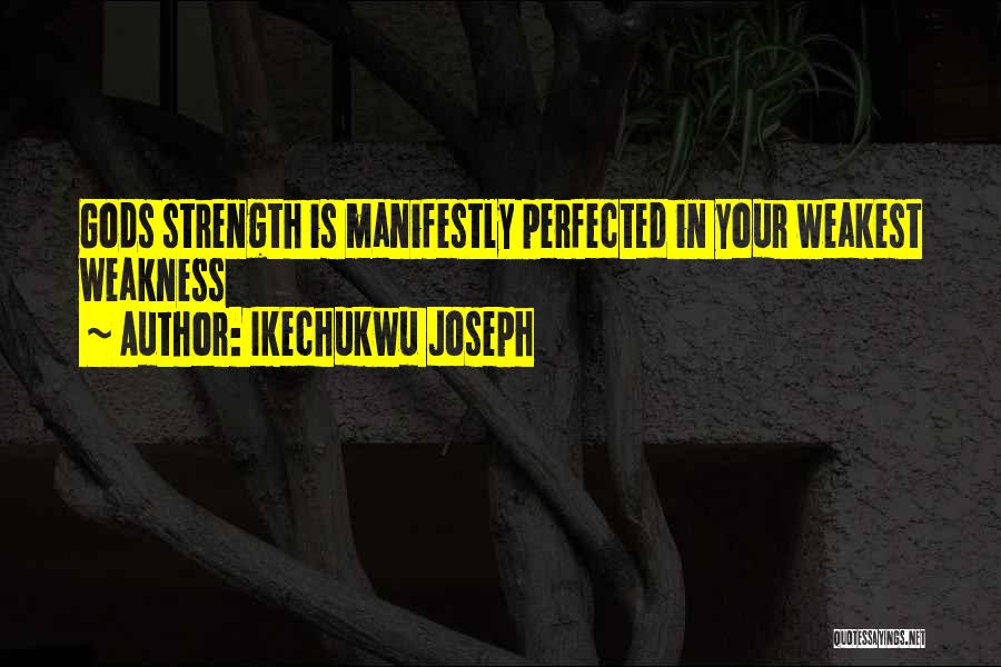 Spiritual Self Help Quotes By Ikechukwu Joseph