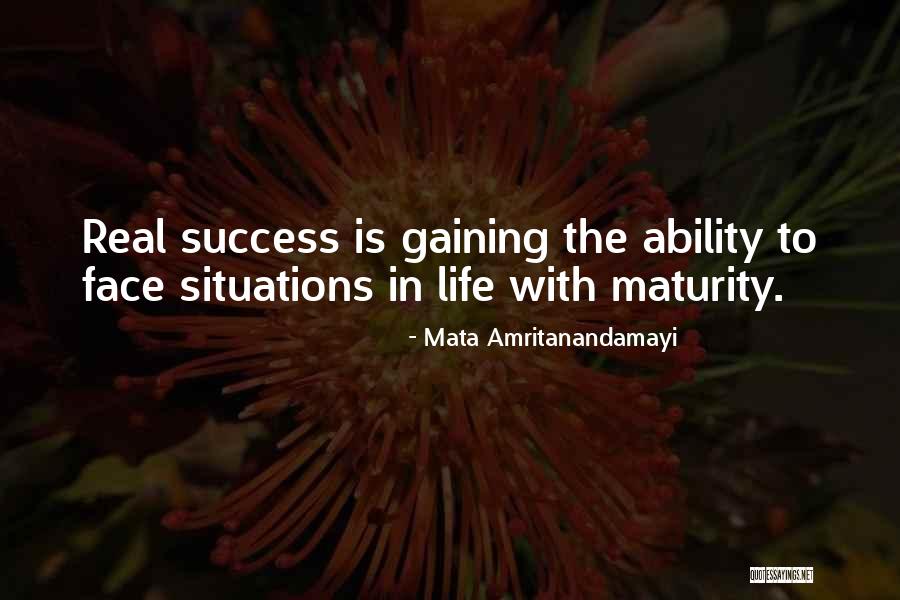 Spiritual Success Quotes By Mata Amritanandamayi Spiritual Success Quotes By Mata Amritanandamayi