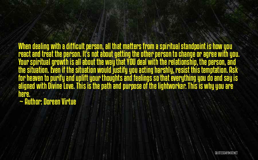 Spiritual Uplift Quotes By Doreen Virtue