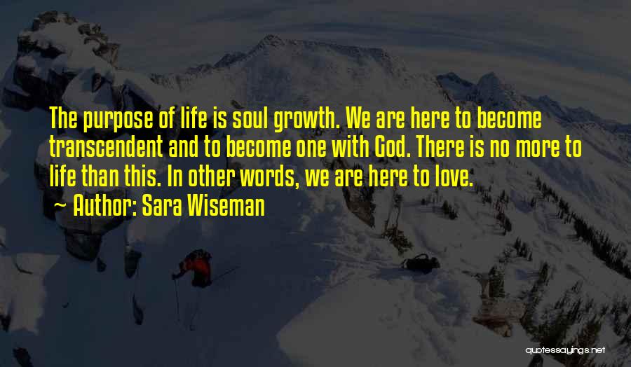 Spirituality And Life Quotes By Sara Wiseman