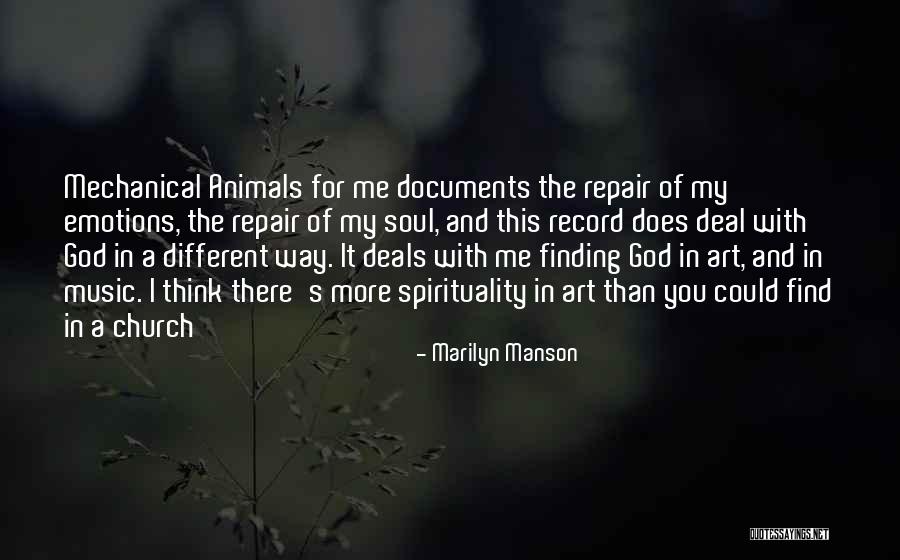 Spirituality And Music Quotes By Marilyn Manson Spirituality And Music Quotes By Marilyn Manson