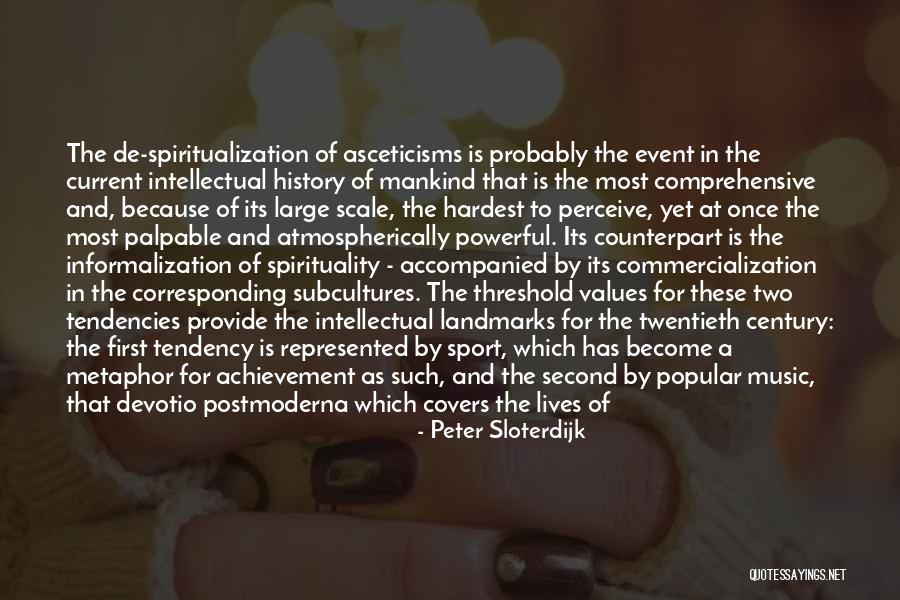 Spirituality And Music Quotes By Peter Sloterdijk