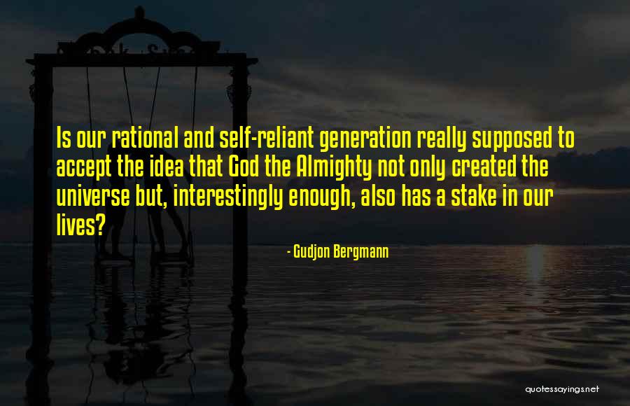 Spirituality And Religion Quotes By Gudjon Bergmann