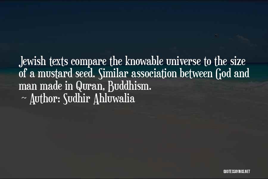 Spirituality And The Universe Quotes By Sudhir Ahluwalia