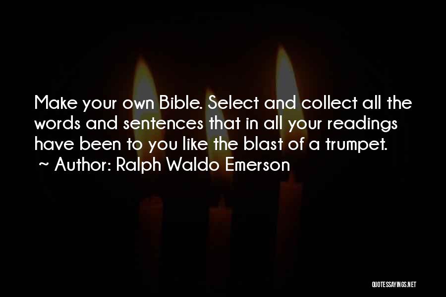 Spirituality From The Bible Quotes By Ralph Waldo Emerson