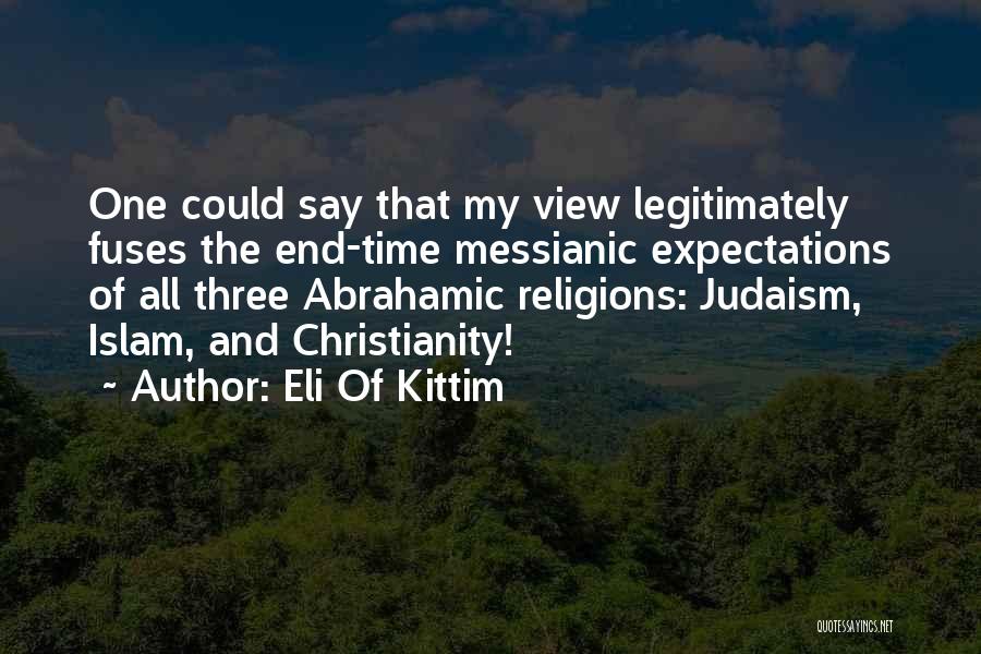 Spirituality Islam Quotes By Eli Of Kittim