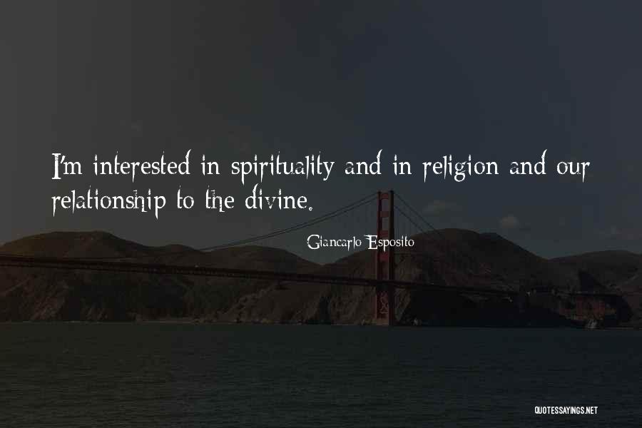 Spirituality Religion Quotes By Giancarlo Esposito Spirituality Religion Quotes By Giancarlo Esposito