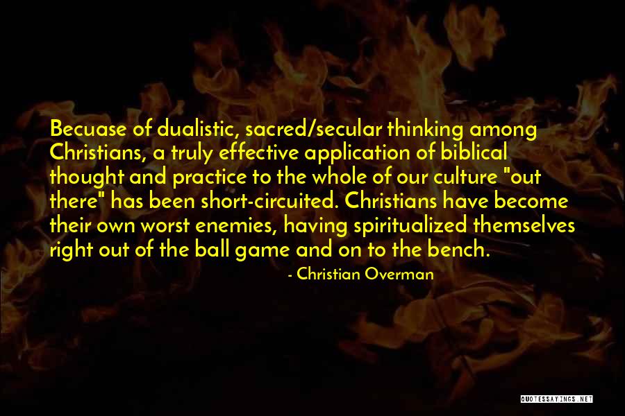 Spiritualized Quotes By Christian Overman Spiritualized Quotes By Christian Overman
