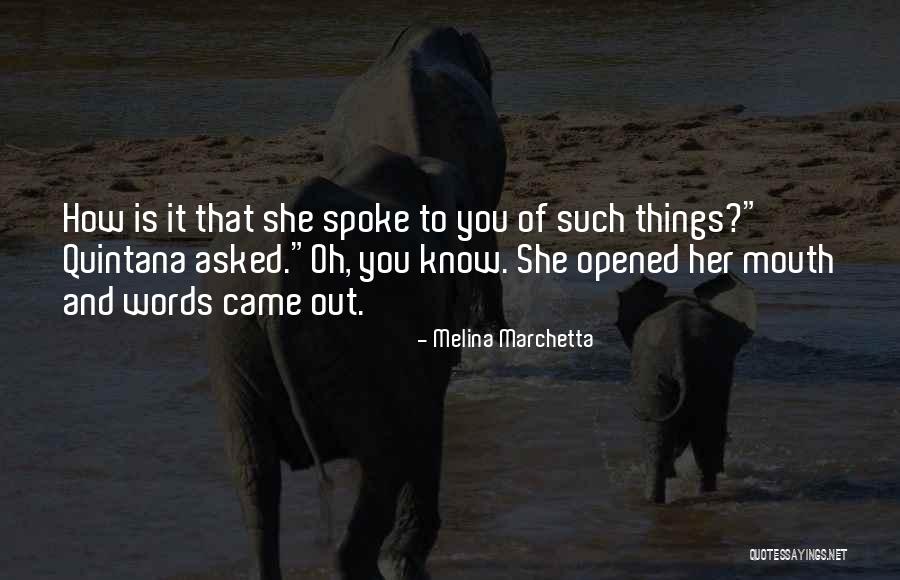 Spirtomer Quotes By Melina Marchetta Spirtomer Quotes By Melina Marchetta