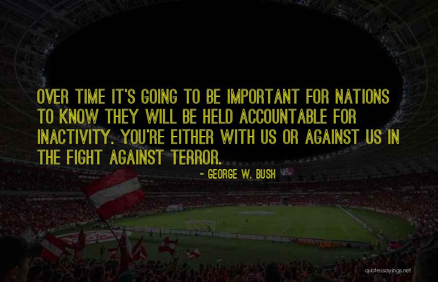 Spirtual Warfare Quotes By George W. Bush Spirtual Warfare Quotes By George W. Bush