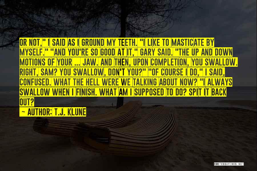 Spit Or Swallow Quotes By T.J. Klune