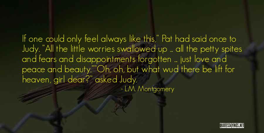 Spites Quotes By L.M. Montgomery Spites Quotes By L.M. Montgomery