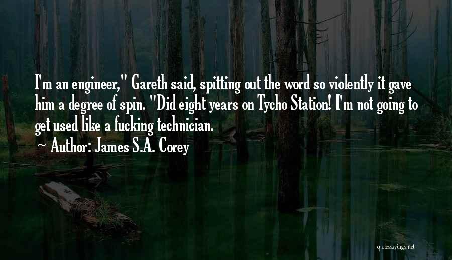 Spitting Quotes By James S.A. Corey