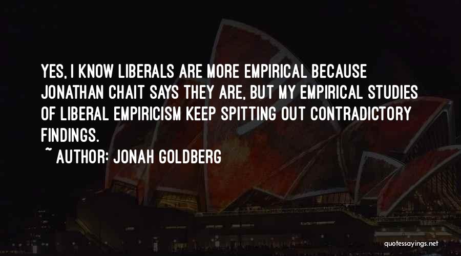 Spitting Quotes By Jonah Goldberg