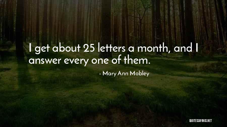 Spitzenfussball Quotes By Mary Ann Mobley