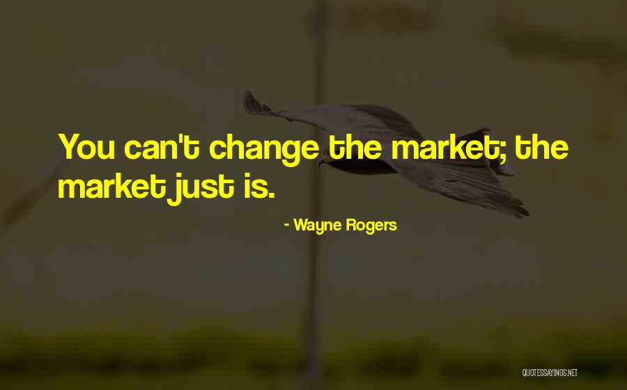 Spitznagel Transformer Quotes By Wayne Rogers