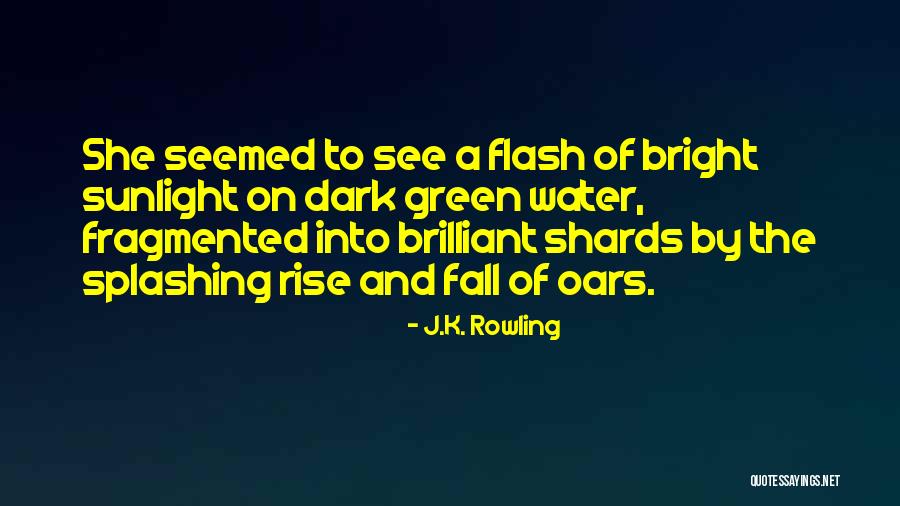 Splashing Water Quotes By J.K. Rowling