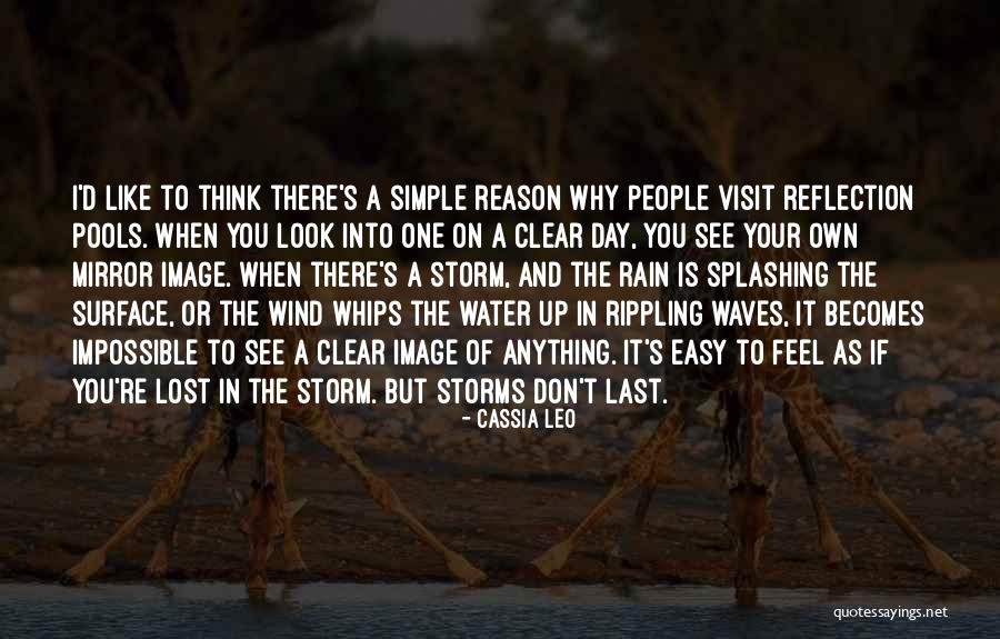 Splashing Waves Quotes By Cassia Leo