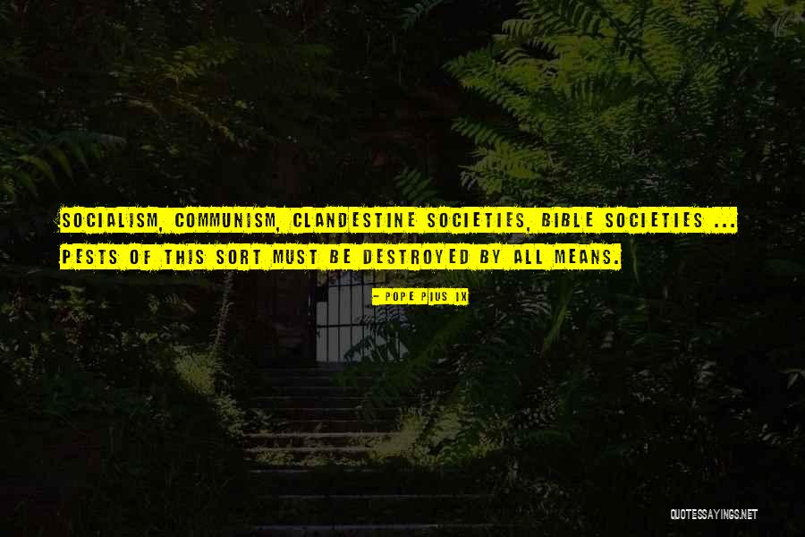 Splattering Zits Quotes By Pope Pius IX Splattering Zits Quotes By Pope Pius IX