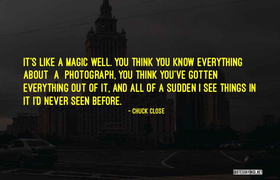Splenic Flexure Quotes By Chuck Close Splenic Flexure Quotes By Chuck Close