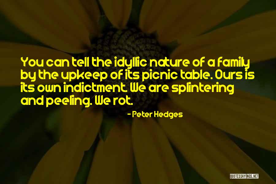Splintering Quotes By Peter Hedges Splintering Quotes By Peter Hedges