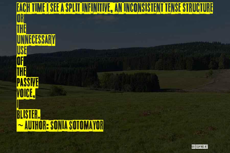 Split Infinitive Quotes By Sonia Sotomayor