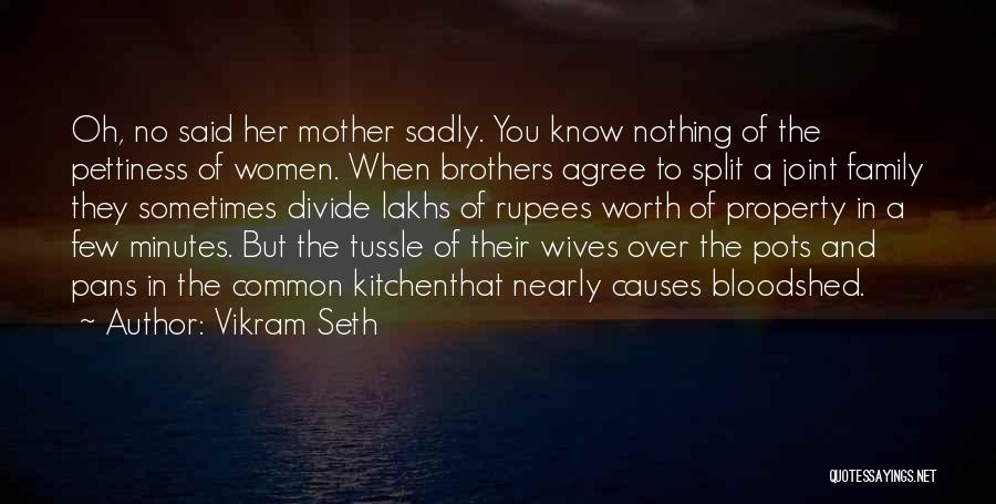 Split Up Family Quotes By Vikram Seth