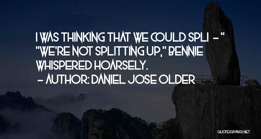 Splitting Quotes By Daniel Jose Older