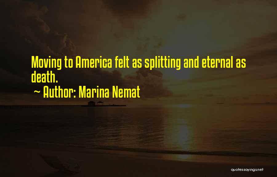 Splitting Quotes By Marina Nemat