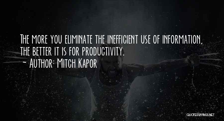 Spm New Quotes By Mitch Kapor
