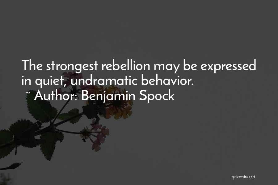 Spock Quotes By Benjamin Spock