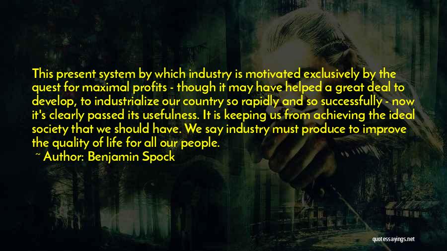 Spock Quotes By Benjamin Spock