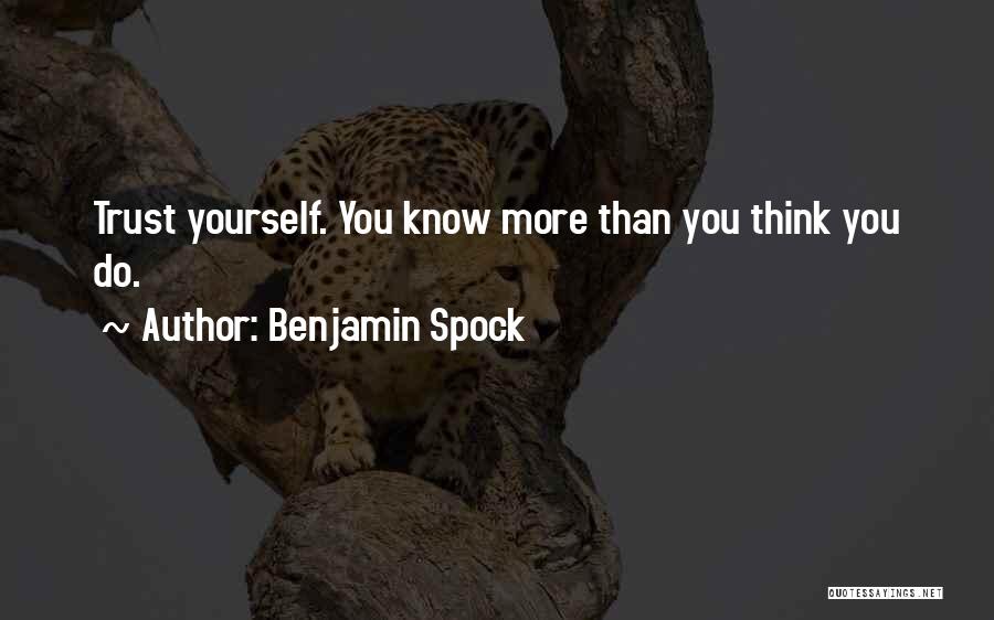 Spock Quotes By Benjamin Spock