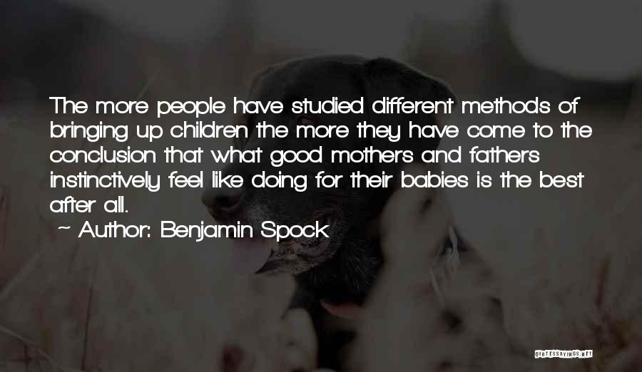 Spock Quotes By Benjamin Spock